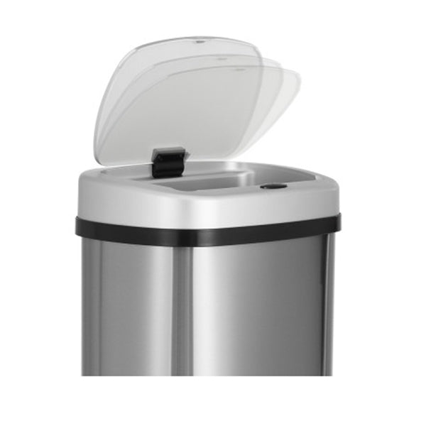 Sensor Bin Motion Rubbish Stainless Trash Can Automatic Touch Free Bins