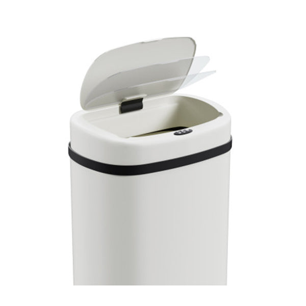 Sensor Bin Motion Rubbish Trash Can Automatic Touch Free Kitchen White