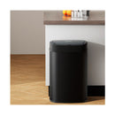 Sensor Bin 50L Motion Rubbish Trash Can Auto Touch Free Kitchen Black