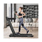 2 in 1 Folding Treadmill with Dual LED Display for Home and Office Black