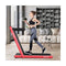 2 in 1 Folding Treadmill with Dual LED Display for Home and Office Red