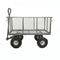 Steel Mesh Garden Trolley Cart Hammer Grey