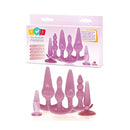 Try Curious Anal Plug Kit Pink Anal Kit Set Of 6