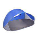 Pop Up Tent Camping Beach Blue