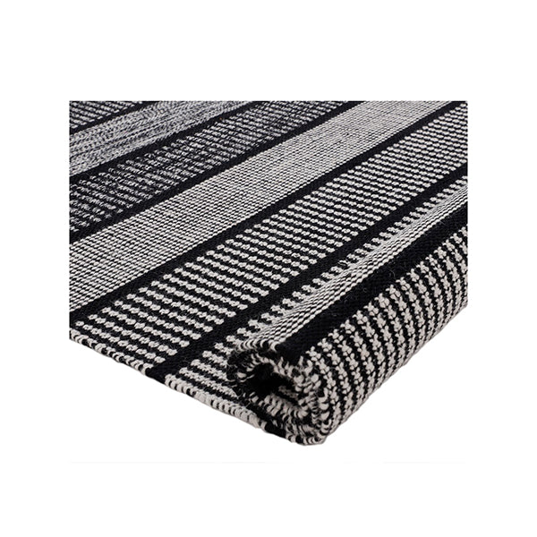 Ubud Wool Black Rug 80Cmx125Cm