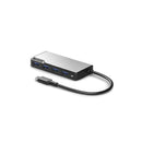 Usb C Fusion Swift 4In1 Hub 4 X Usb A Usb 3 Space Grey