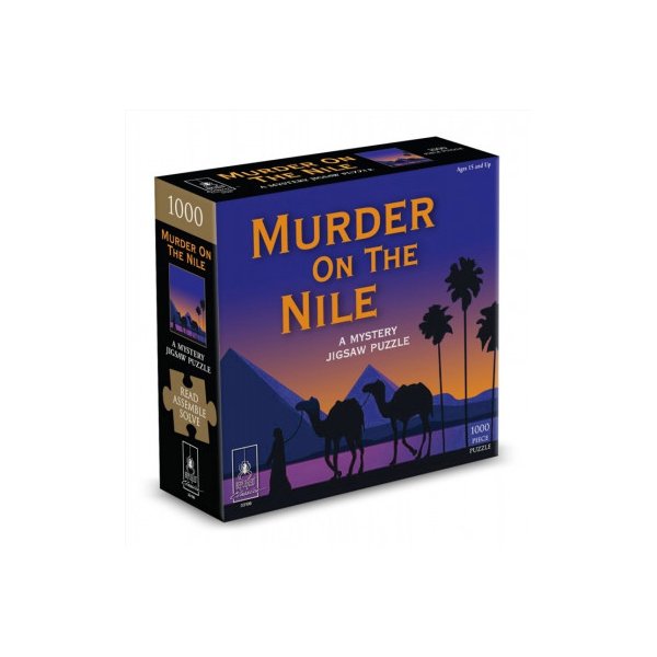 Murder On The Nile Mystery Puzzle 1000 Piece