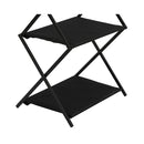 Foldable Camping Storage Shelves With Hooks
