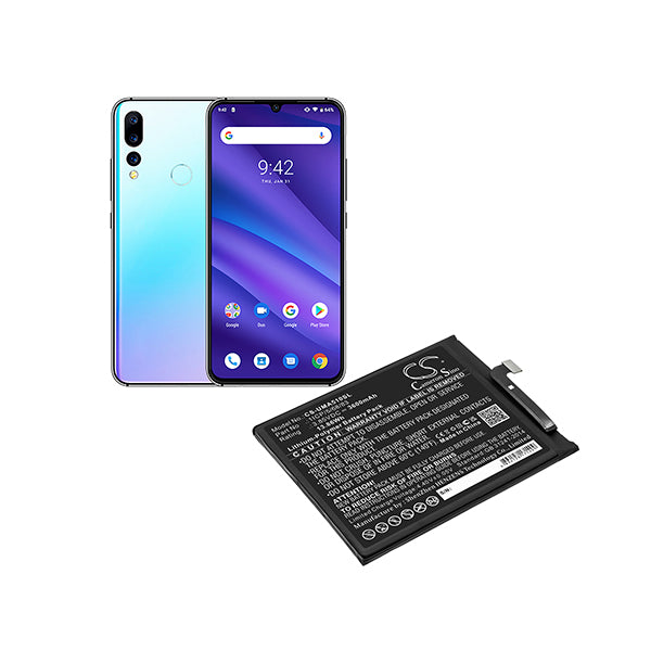 Cameron Sino Cs Uma510Sl 3600Mah Battery For Umi Umidigi A5 Pro Mobile