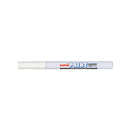 Uni Paint Chalk Marker Extra Fine White Box Of 12