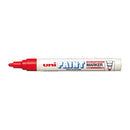 Uni Paint Marker Bullet Px20 Red Box Of 12
