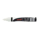 Uni Chalk Marker Bullet White