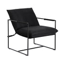 Armchair Lounge Chair Sling Black
