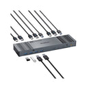 Simplecom Km490 Hdmi And Displayport Dual Monitor Kvm Switch For 2