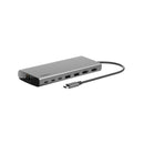 Belkin Connect Universal Usb C 8 In 1 Dual Display Core Hub Space Grey