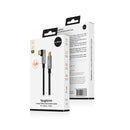 Mbeat Tough Link L Shape Usb Gen2 Usb C Cable Space Grey