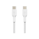 Belkin Boostcharge Braided Usb C To Usb C Cable 1M Pack Of 2 White