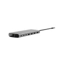 Belkin Connect Universal Usb C 8 In 1 Dual Display Core Hub Space Grey