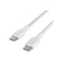 Belkin Boostcharge Braided Usb C To Usb C Cable 1M Pack Of 2 White