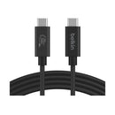 Belkin Connect Usb4 Cable 2M Black Inz004Bt2Mbk 240W 20Gbps