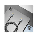 Mbeat Tough Link 3M Certified 8K Hdmi Cable Space Grey Hdmi Male