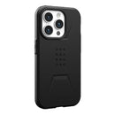 Uag Civilian Magsafe Iphone 15 Pro Case Black 20Ft Drop Protection