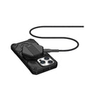 Uag Wireless Charging Pad With Stand Black Carbon Fiber