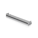 Ubiquiti 24 Port Blank Keystone Patch Panel Silver 1U 24 Port
