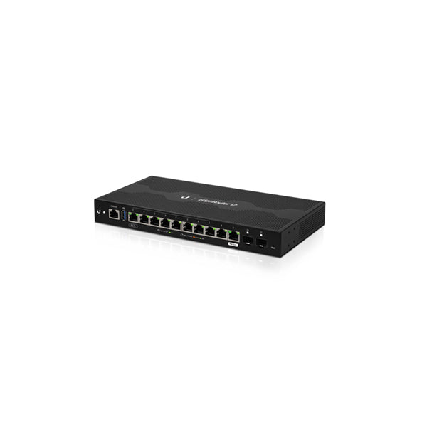 Ubiquiti Edgerouter 12 10 Port Gigabit Router And 2 Sfp Ports – Simply ...