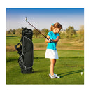 Ultra Lightweight Golf Bag With 4 Way Top Dividers Golf Course Black