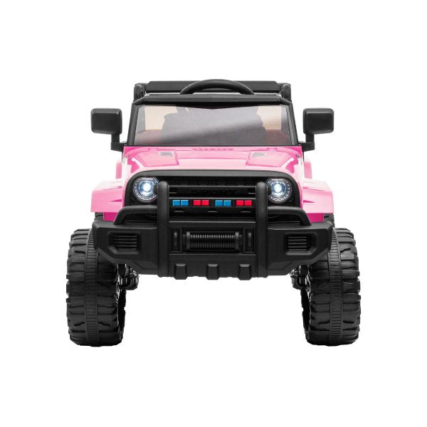 Ride On Car Remote Electric Jeep Toy MP3 LED 12V Pink