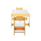 Kids Table and Chairs Set with Toys Storage Box
