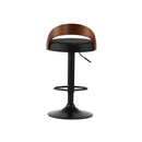 Bar Stools Gas Lift Swivel Padded Seat X2