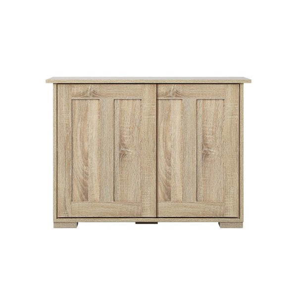 Sideboard with Sliding Doors Wooden