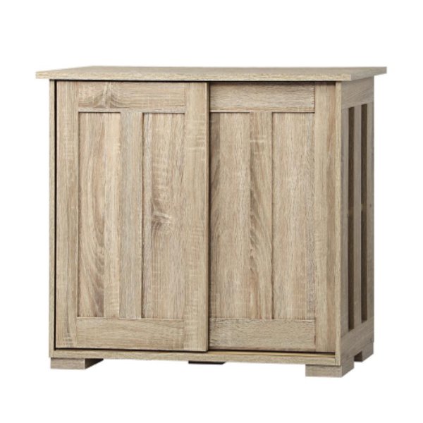 Sideboard with Sliding Doors Wooden