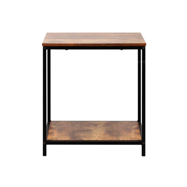 Side End Table Coffee Table 2-Tier