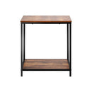 Side End Table Coffee Table 2-Tier