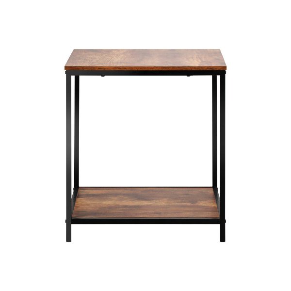 Side End Table Coffee Table 2-Tier