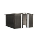 Garden Shed 2.57x2.05M Workshop Cabin Metal House