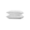 75 x 50cm Pillow with Duck Feather Twin Pack