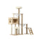 Cat Tree Tower Scratching Post Condo House Bed Wood 142Cm