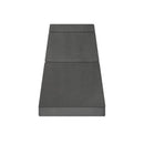 Foldable Foam Mattress Floor Bed Grey Single