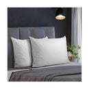 75 x 50cm Pillow with Duck Feather Twin Pack