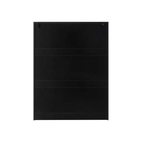 6 Chest of Drawers Air Gap Handles Black