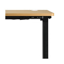 Standing Desk Adjustable Motorised 150cm Black&Oak