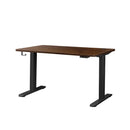 Standing Desk Adjustable Motorised 150cm Black&Oak