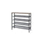 5 Tier Medium Shoe Rack Shelf Stand Flat And Slant Adjustable Storage