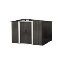 Garden Shed 2.57x2.05M Workshop Cabin Metal House