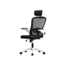 Mesh Office Chair Fabric Seat White&Black