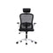 Mesh Office Chair Fabric Seat White&Black
